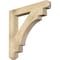 Ekena Millwork Merced Craftsman Rough Sawn Bracket, Douglas Fir, 4"W x 30"D x 30"H BKT04X30X30MRC04RDF - alternate 1